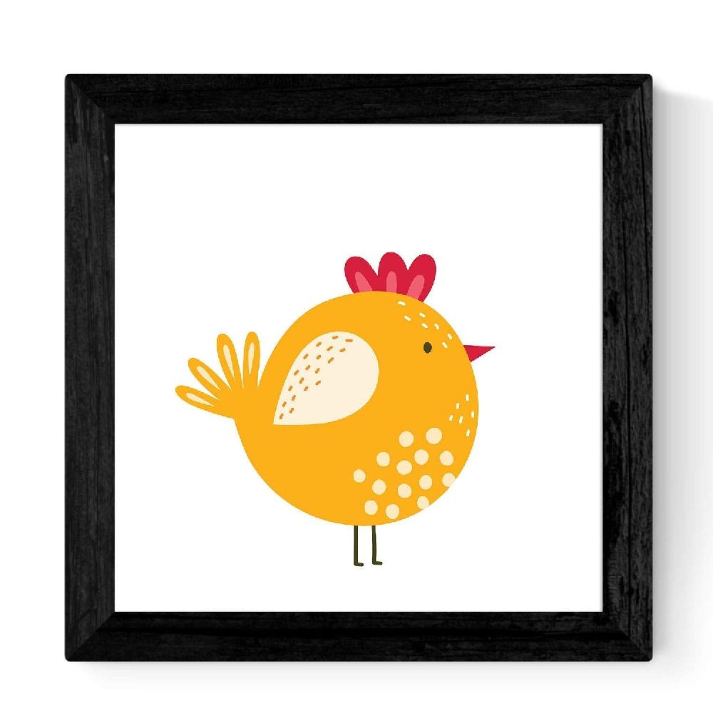 Nacnic Set De Láminas Escandinavas De Gallinas Y Pollos En Familia