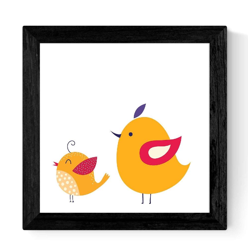 Nacnic Set De Láminas Escandinavas De Gallinas Y Pollos En Familia