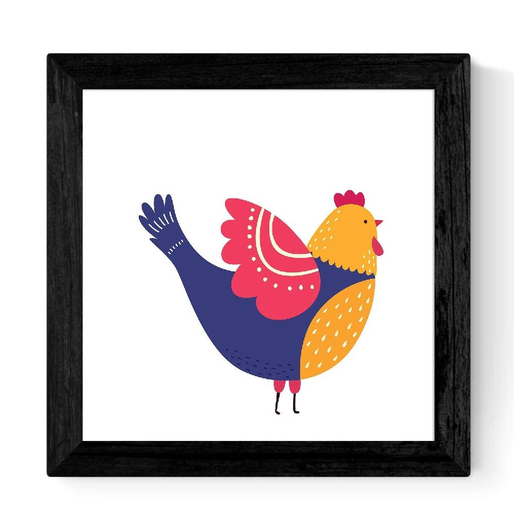 Nacnic Set De Láminas Escandinavas De Gallinas Y Pollos En Familia