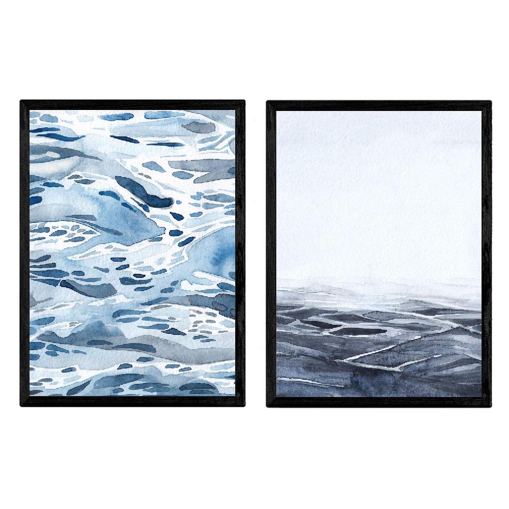 nacnic Set de Láminas Estilo Nórdico Atlantico Frio