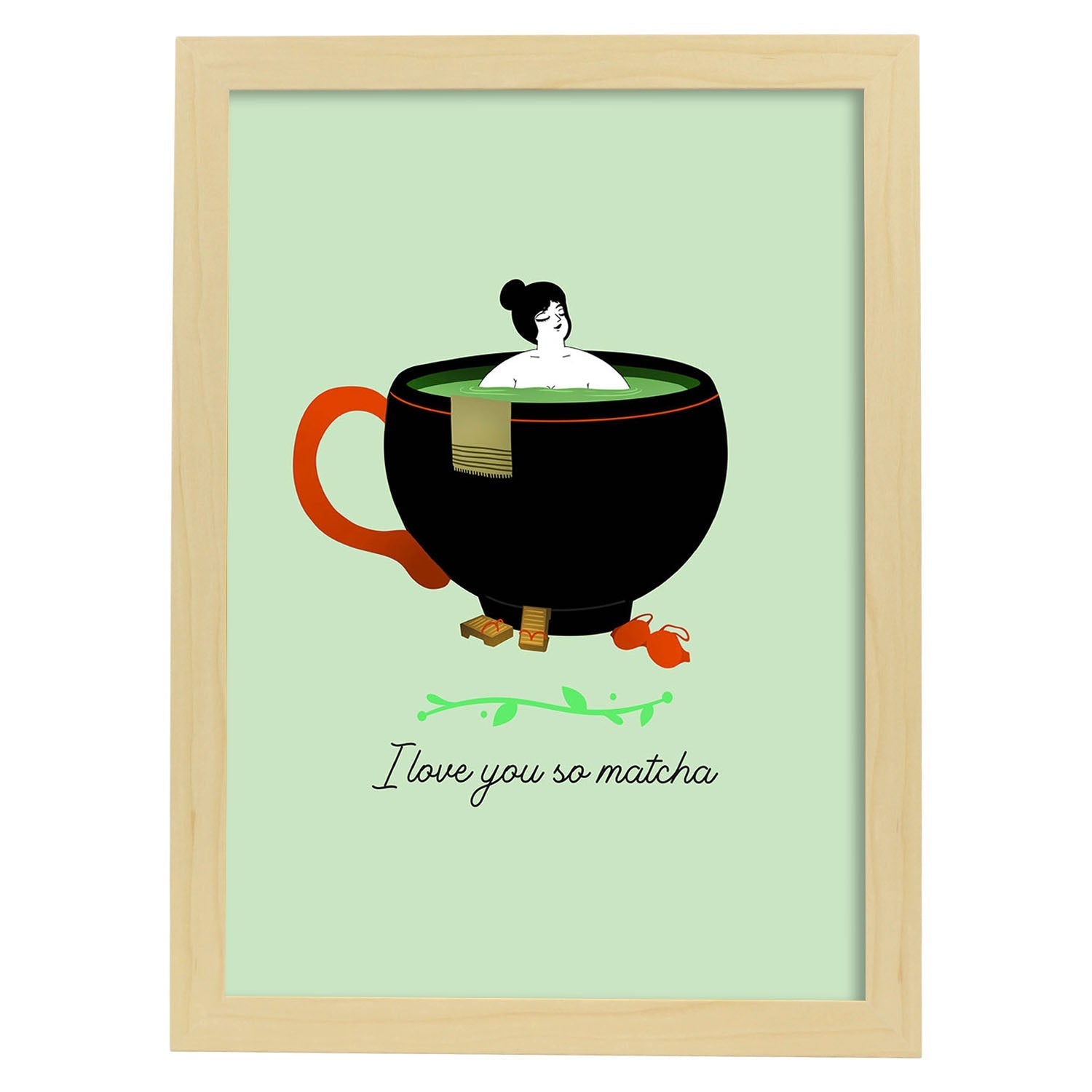 Nacnic Set De Láminas Matcha Para Amantes Del Té Y Café
