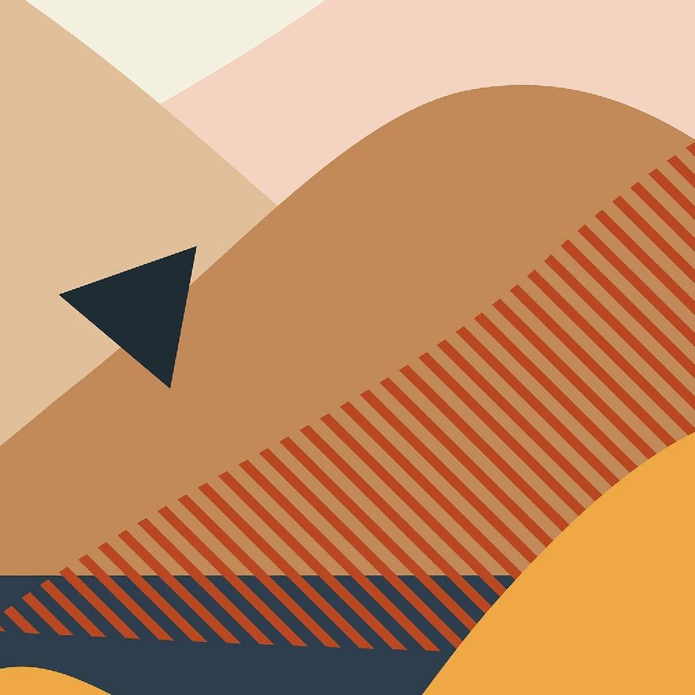 Nacnic Set De Láminas Noche De Paisajes Abstractos A Color