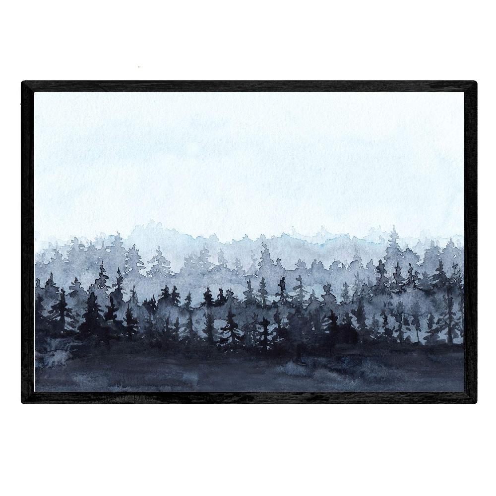 Nacnic Set De Láminas Paisaje Nórdico Con Nieve E Hielo