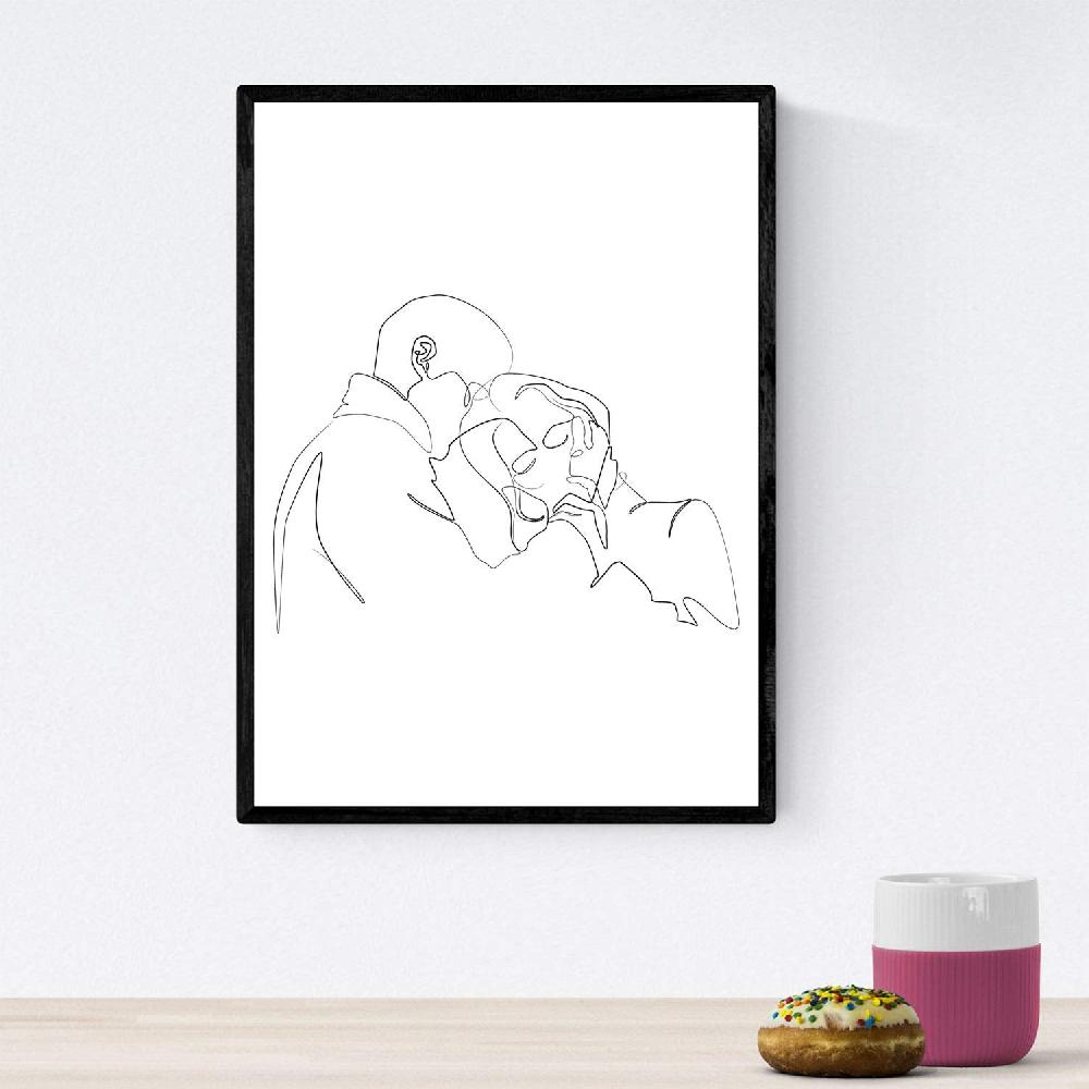 Nacnic Set De Láminas 'Todo Es Posible' Con Mensajes Y Dibujos A Un Solo Trazo