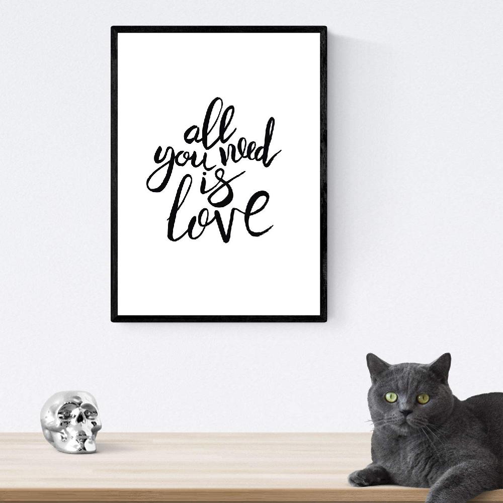 Nacnic Set De Láminas 'Todo Es Posible' Con Mensajes Y Dibujos A Un Solo Trazo