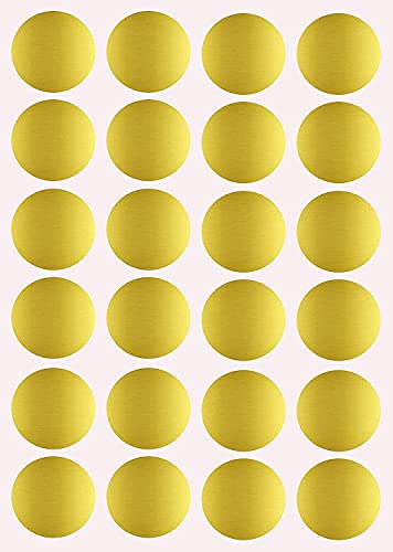 Nacnic Set De Pegatinas De Pared Círculos De Oro - Láminas