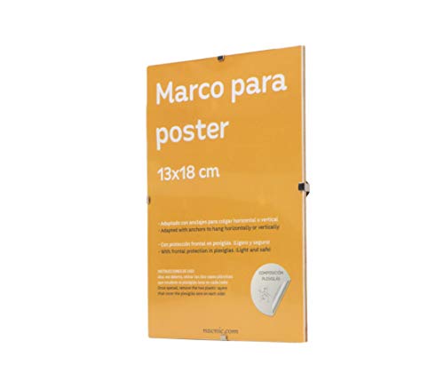 Nacnic Soporte Transparente Para Fotos Con Plexiglas Y Anclajes Para Colgar