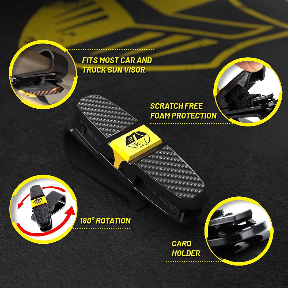 Nacnic Soporte Universal De Gafas Para Visera De Coche Nacnic