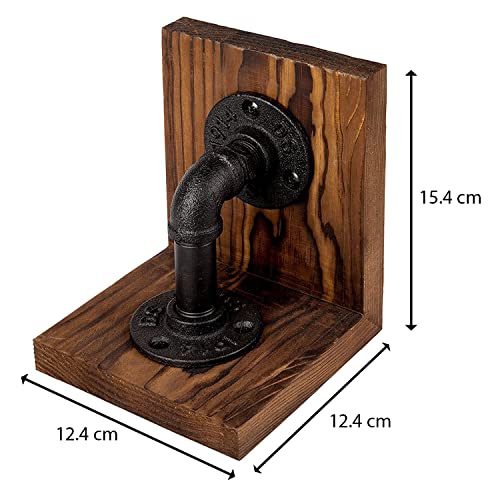 Nacnic Sujetalibros Industrial De Tuberías Y Madera