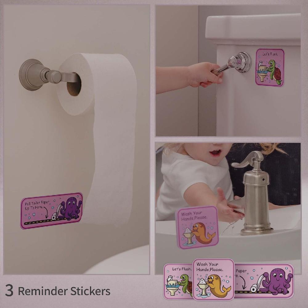 Nacnic Tabla De Entrenamiento Para Ir Al Baño De Sirena Y 35 Calcomanías Reutilizables Tabla De Calcomanías De Entrenamiento Para Ir Al Baño Tabla De Entrenamiento Para Ir Al Baño Para Niñas Pequeñas