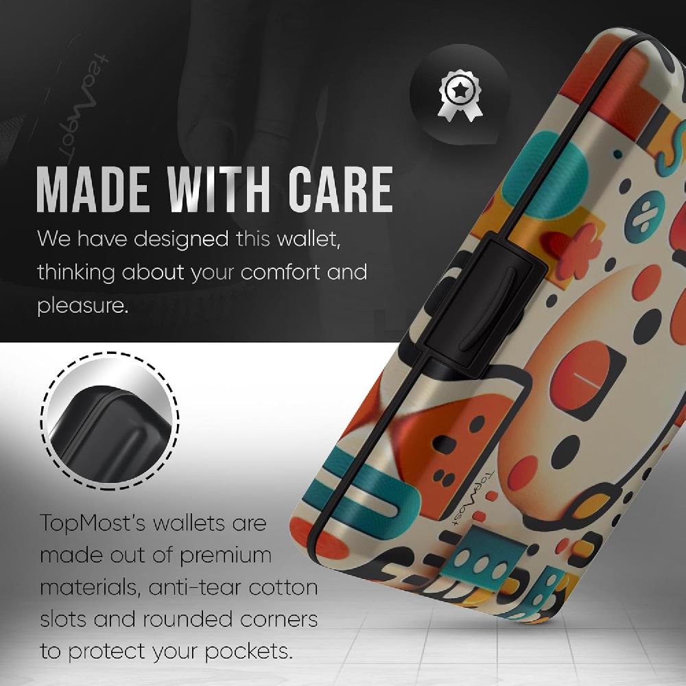 Nacnic TopMost Cartera De Aluminio Con Bloqueo RFID Para Tarjetas De Crédito Para Hombres Y Mujeres Ranuras Para 12 Tarjetas Y Billetes Smiley S Tarjetero Y Billetes