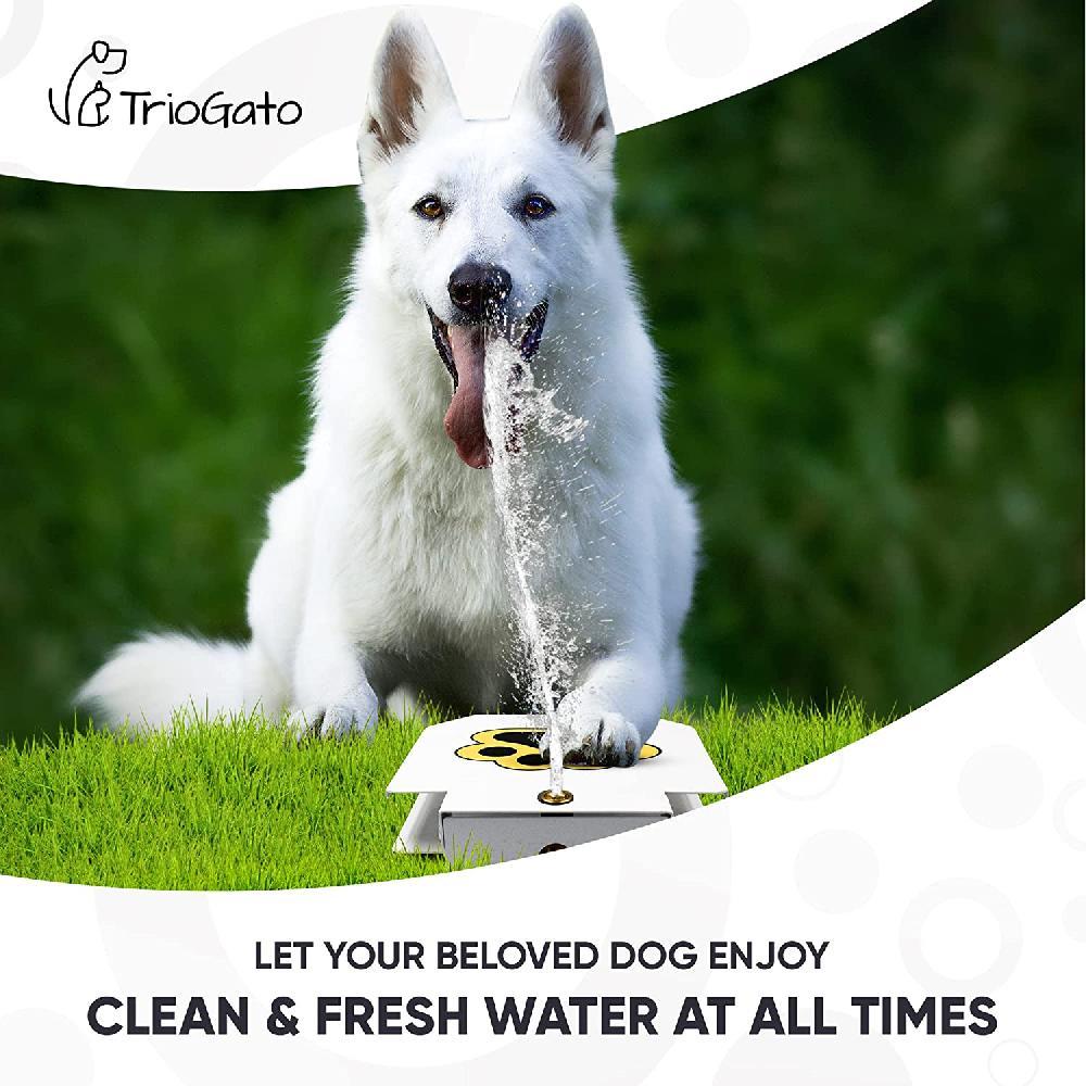 Nacnic Trio Gato Fuente De Agua Potable Para Perros