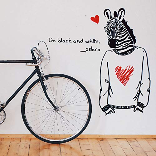 Nacnic Vinilo Adhesivo De Pared Zebra Para Dormitorios Juveniles - Lámina