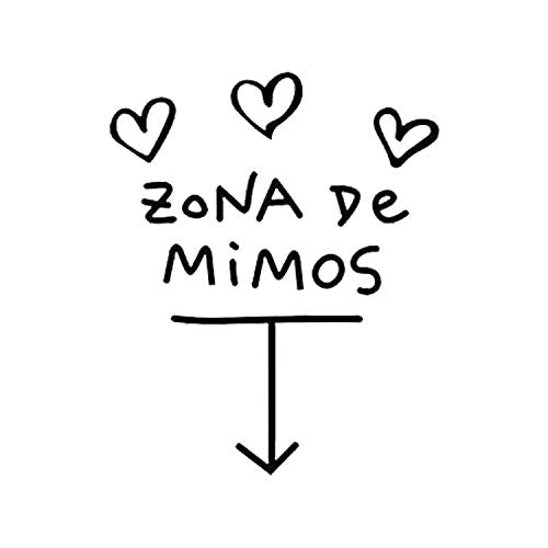 Nacnic Vinilo Decorativo ZONA DE MIMOS Y Oficina - Láminas