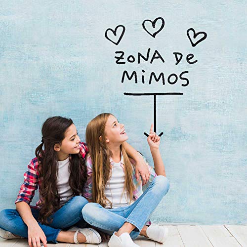 nacnic Vinilo Decorativo ZONA DE MIMOS y Oficina - Láminas