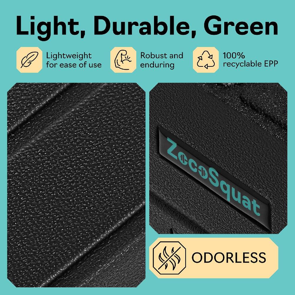 Nacnic ZocoSquat Juego De Cuñas Para Sentadillas De 3-2 Cuñas De Ejercicio De 8 5° Para Sentadillas+1 Bloque De Cuñas Para Sentadillas De 17°-Tabla Inclinada Configurable Tabla Inclinada Ligera De EPP