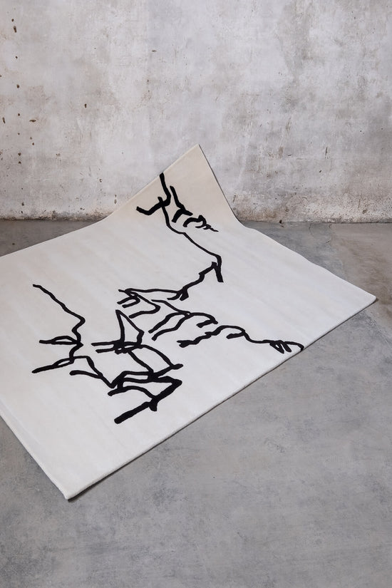 Nanimarquina Alfombra Chillida Dibujo Tinta 1957