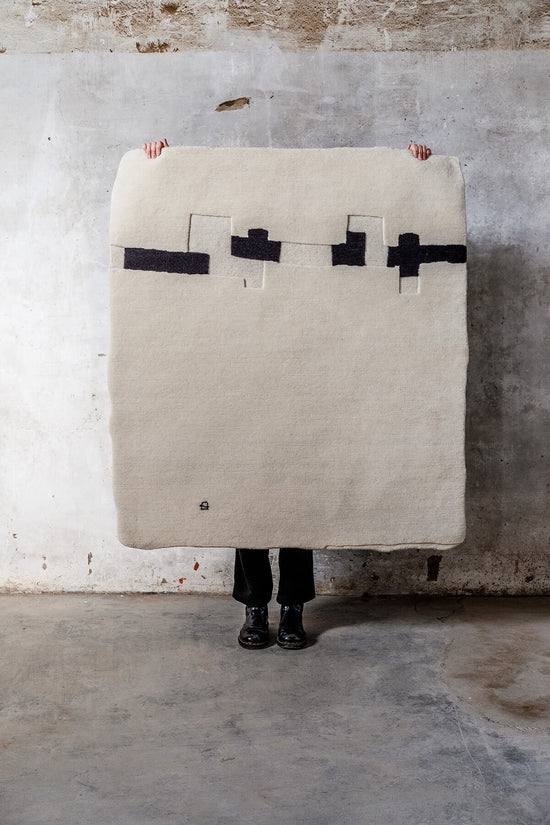 Nanimarquina Tapiz Chillida Gravitación Tinta 1991