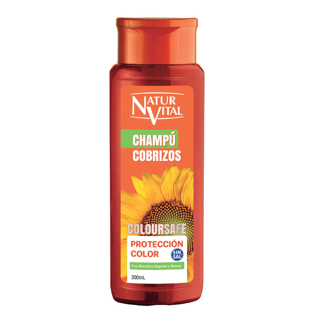 naturaleza y vida Champú coloursafe cobrizo x 300 ml
