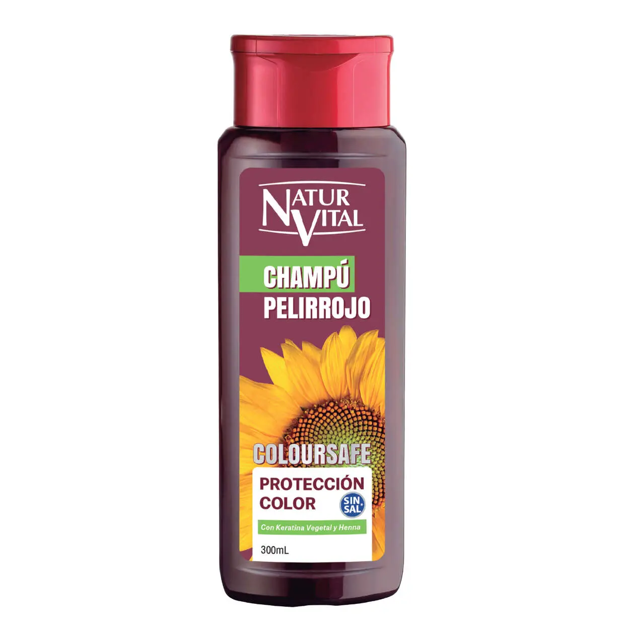 naturaleza y vida Champú coloursafe pelirrojo x 300 ml