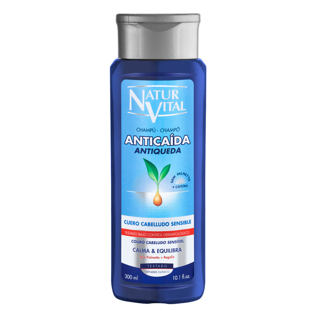 naturvital Champú Anticaída Cuero Cabelludo Sensible