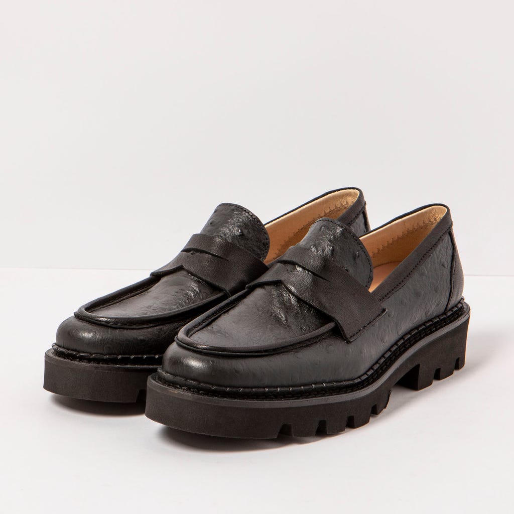 Neosens S3163S FANTASY OSTRICH BLACK/BLAVER