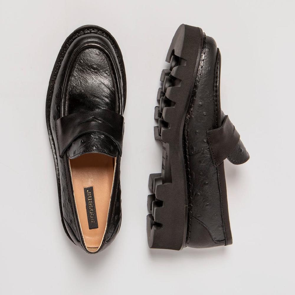Neosens S3163S FANTASY OSTRICH BLACK/BLAVER