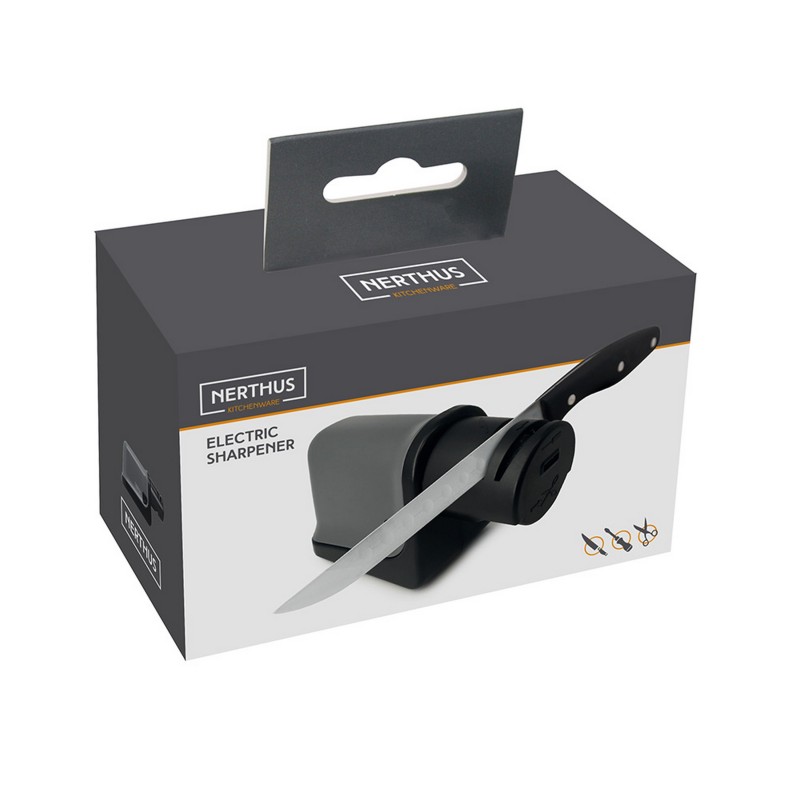 Nerthus Kitchenware Afilador Eléctrico 3 Tipos De Afilado