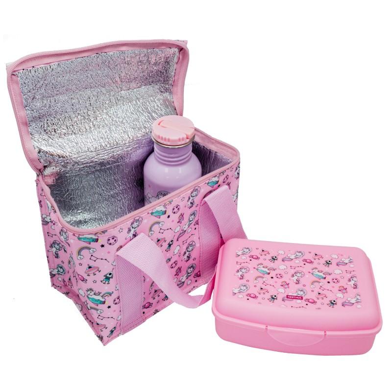 Nerthus Kitchenware Bolsa Termica Para El Almuerzo Unicornios