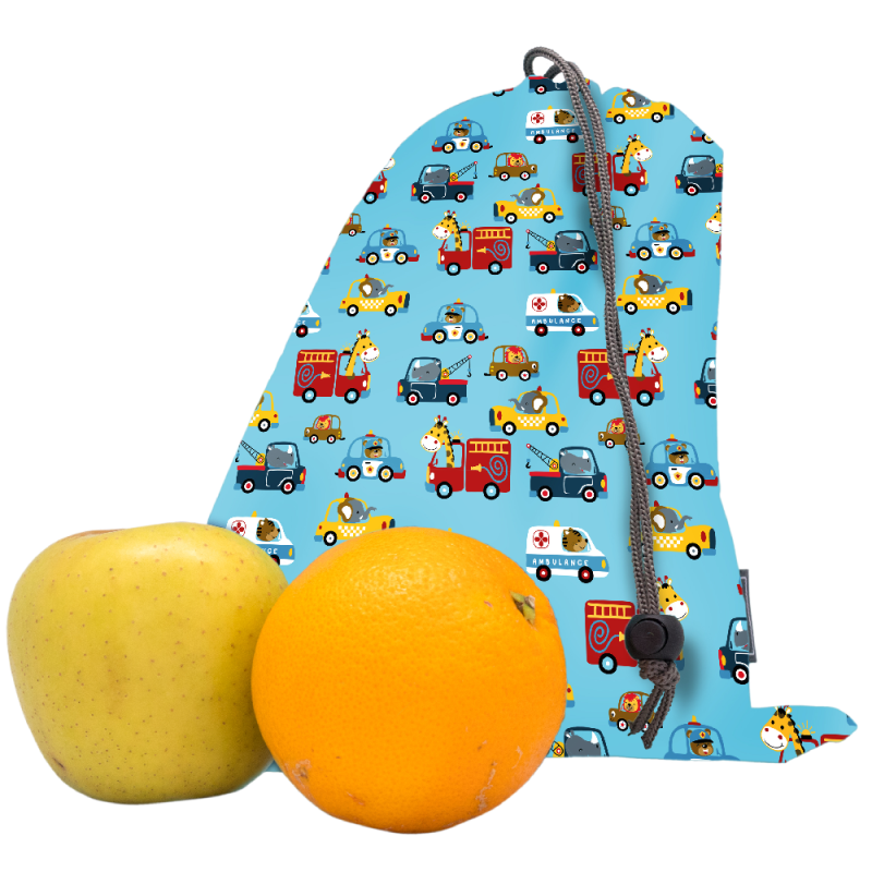Nerthus Kitchenware Bolsas Comida Infantiles Coches Ecológica Coches
