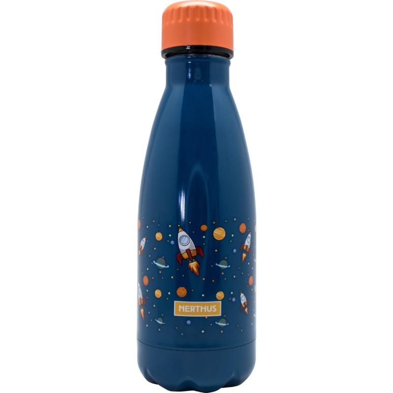 nerthus kitchenware Botella Termo Doble Pared para fríos y Calientes Espacial 350 ml Espacio