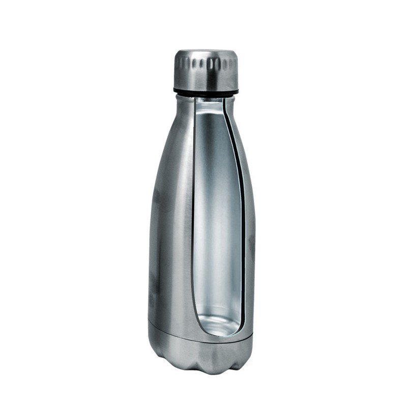 Nerthus Kitchenware Botellas De Doble Pared De Acero Inoxidable - 350 Ml Inox