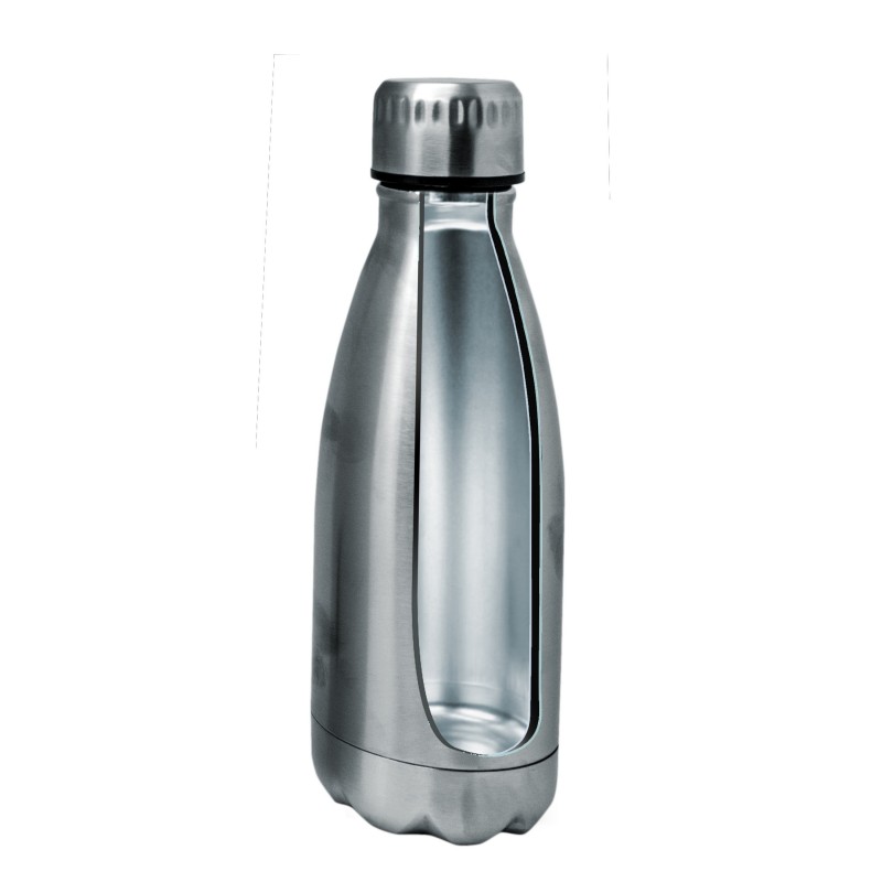 Nerthus Kitchenware Botellas De Doble Pared De Acero Inoxidable - 350 Ml Inox