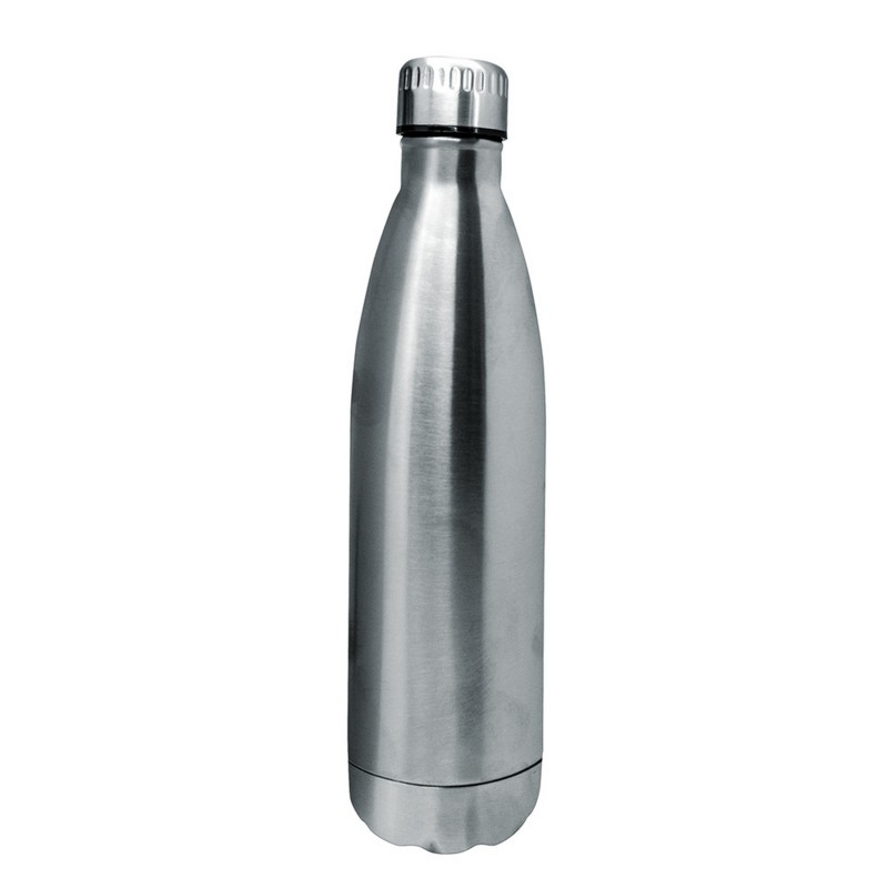 nerthus kitchenware Botellas de Doble Pared de Acero inoxidable - 750 ml Inox