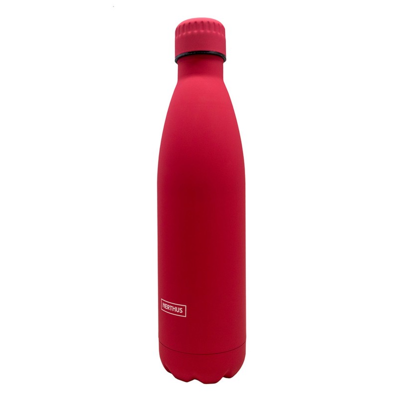 nerthus kitchenware Botellas de Doble Pared de Acero inoxidable - 750 ml Rosa