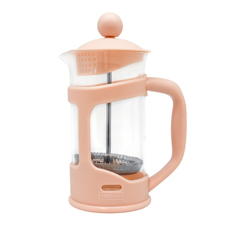 nerthus kitchenware Cafetera Francesa de Émbolo SALMÓN 350ml