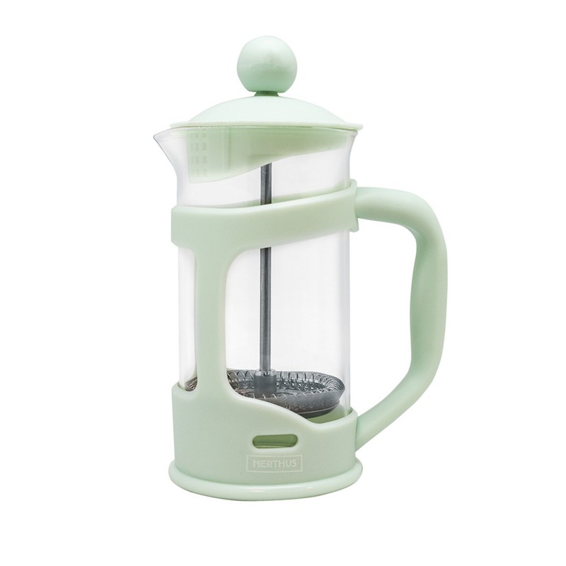 nerthus kitchenware Cafetera Francesa de Émbolo VERDE 350ml