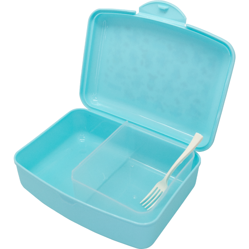 Nerthus Kitchenware Fiambrera Infantil Coches Con 1 Divisor Y Tenedor Coches