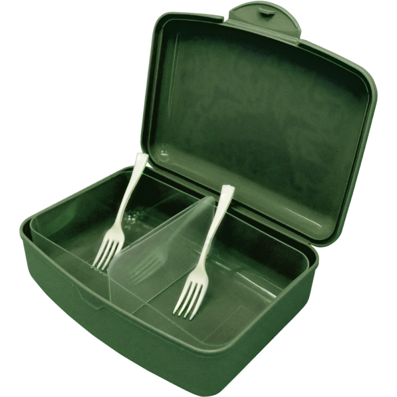 Nerthus Kitchenware Fiambrera Infantil Futbol Con 2 Divisores Y Tenedor Futbol