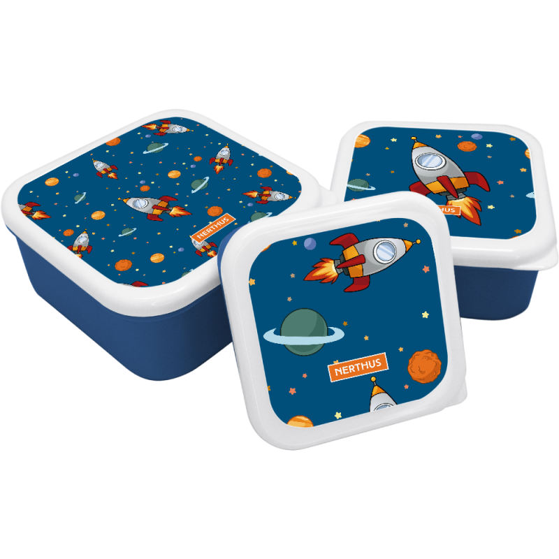 nerthus kitchenware Fiambreras Apilables para Niños Espacio