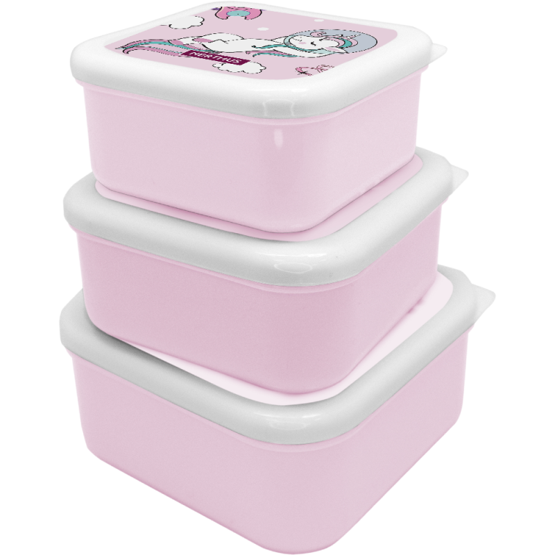 Nerthus Kitchenware Fiambreras Apilables Para Niños Futbol