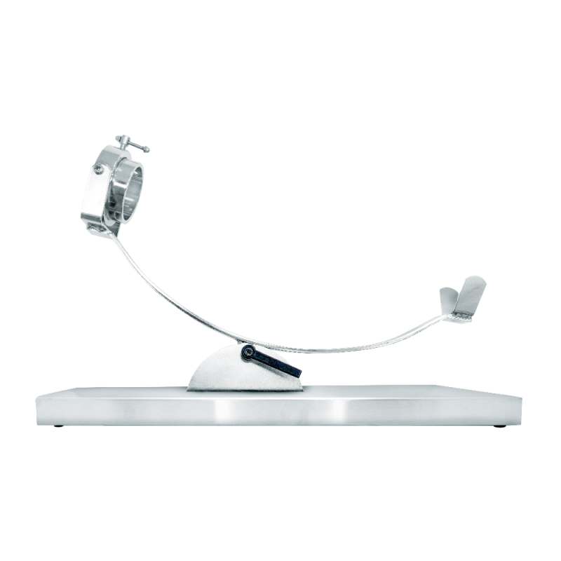 Nerthus Kitchenware Jamonero Basculante Y Cabezal Giratorio Acero Inoxidable