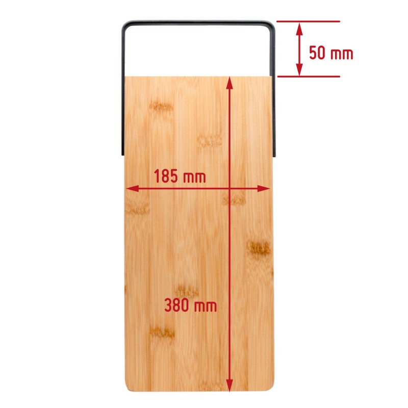 Nerthus Kitchenware Bandeja Grande Bambú Snacks