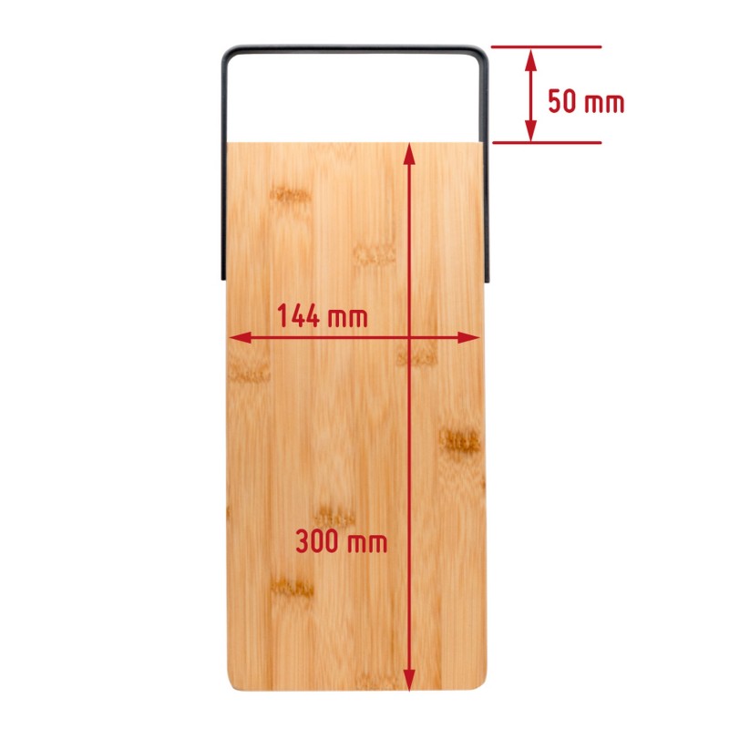 Nerthus Kitchenware Bandeja Pequeña Bambú Snacks