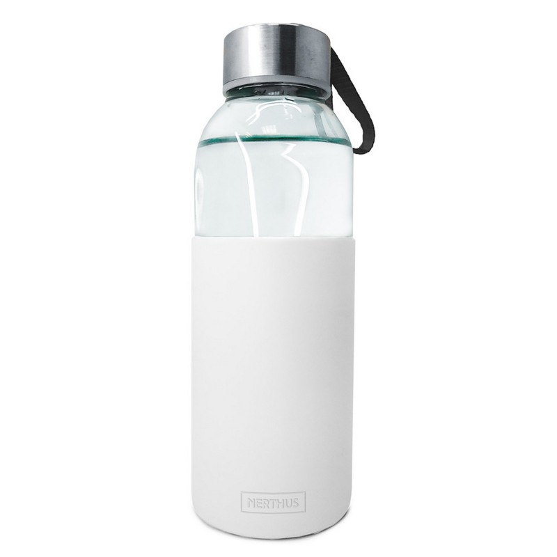 nerthus kitchenware Botella Silicona 400 Ml Blanca