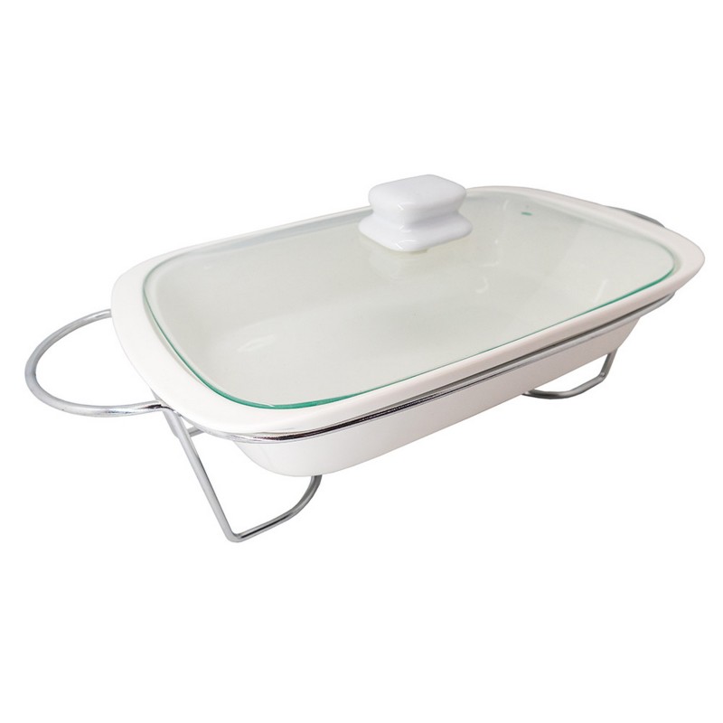 Nerthus Kitchenware Fuente Térmica De Porcelana