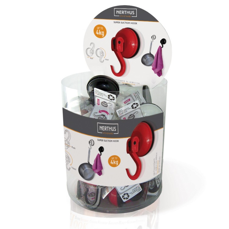 Nerthus Kitchenware Gancho Ventosa