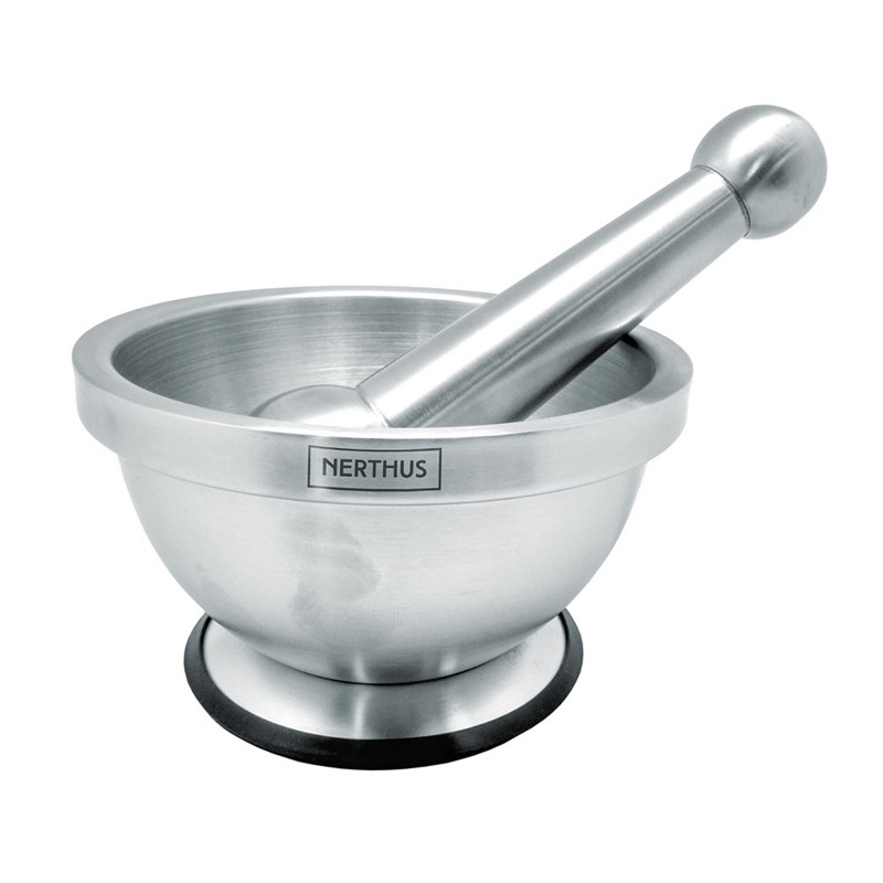 Nerthus Kitchenware Mortero Inox