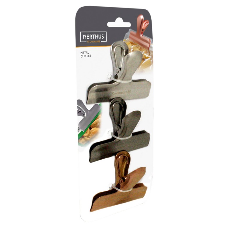 Nerthus Kitchenware Pinzas Bolsas