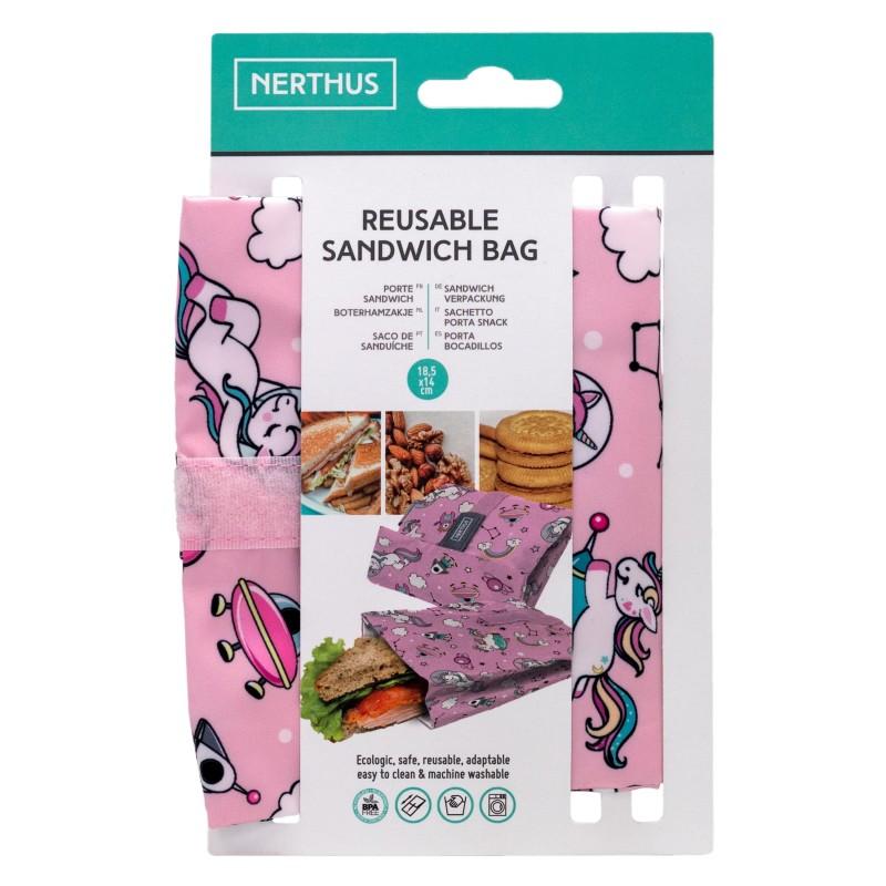 Nerthus Kitchenware Porta Sandwich Unicornios
